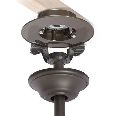 ceiling fan electrical box side mount|outdoor ceiling fan mounting box.